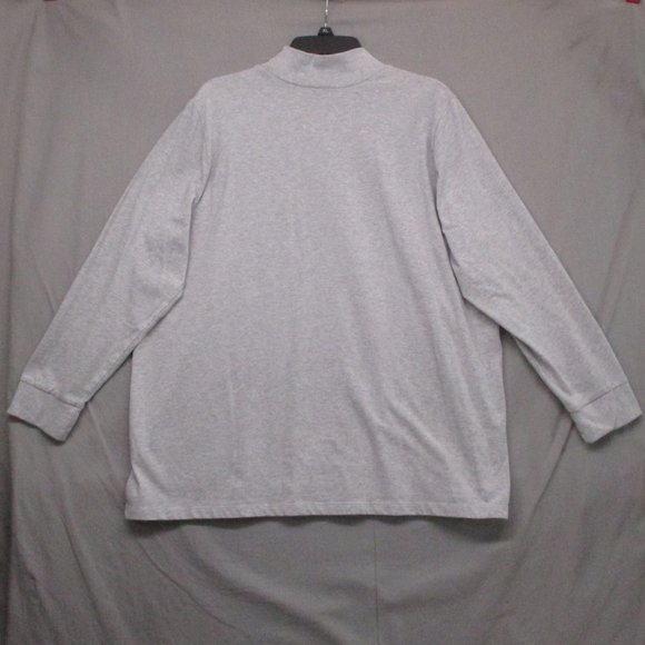 Woman Within Long Sleeve Shirt Gray Women Size | 1x - Picture 7 of 9
